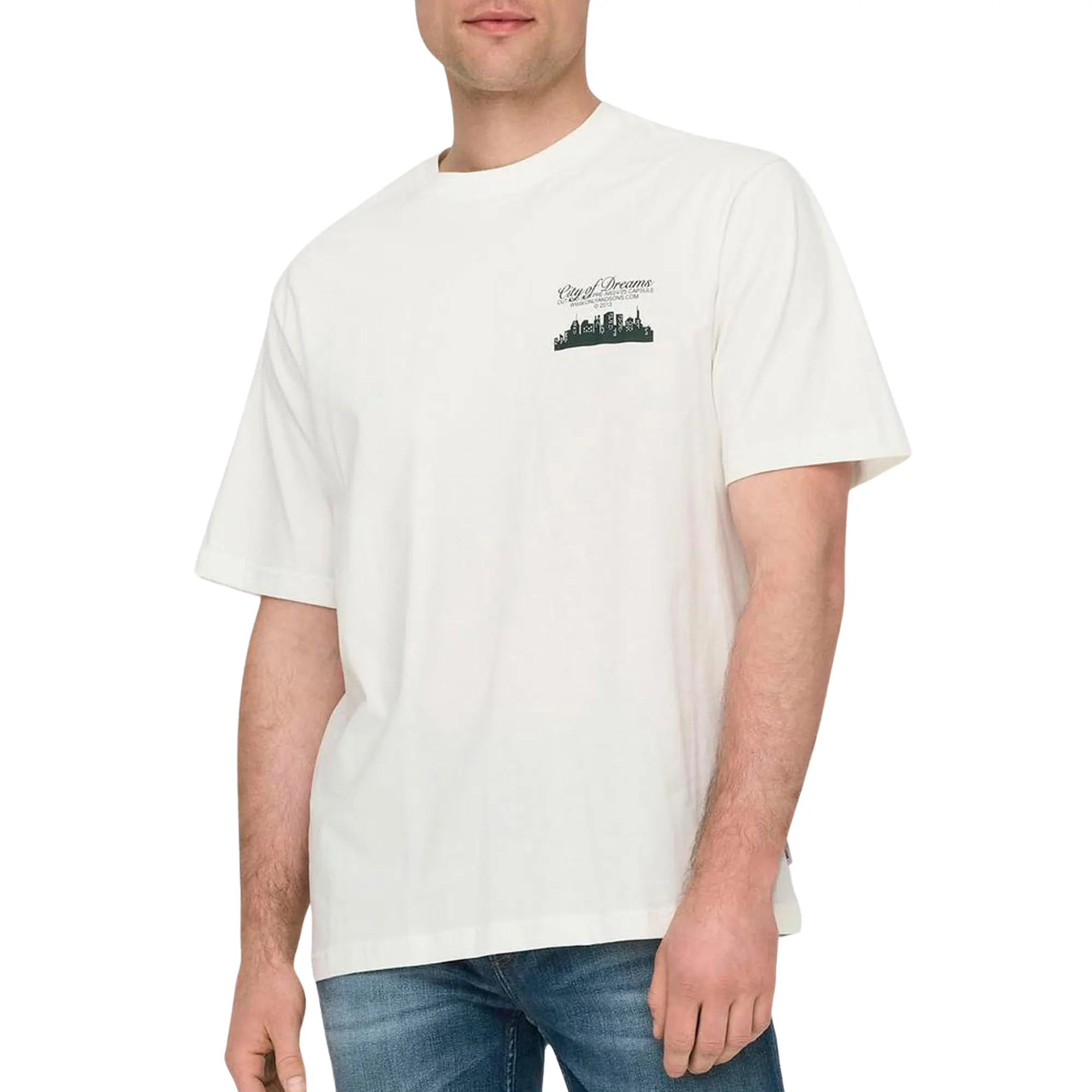 Only & Sons Bicolor Cotton Pattern Shirt
